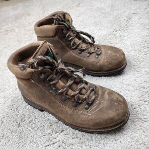 Limmer Germany The Standard Brown Leather Hiking Boots Size 9.5 US Light Stains